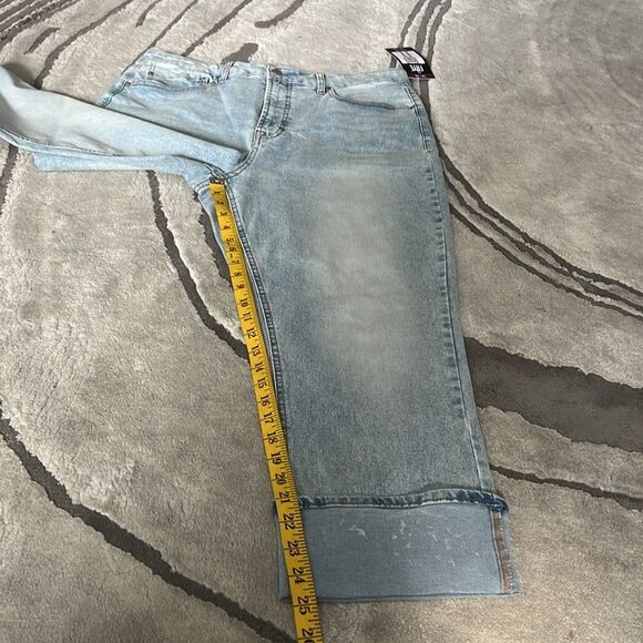 FRYE Women’s High-Rise Cuffed Cropped Jeans Size 14/32 - Picture 7 of 11